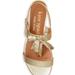 Kate Spade Shoes | Kate Spade La Danse Metallic Tassel Sandals | Color: Gold | Size: 9.5