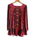 Free People Dresses | Free People Smooth Talker Tunic Mini Dress Open Back Copper Com Women's Size M | Color: Brown | Size: M