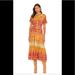 Free People Dresses | Free People Rare Feeling Dress In Goldenrod Combo | Color: Gold/Orange | Size: M