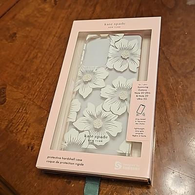 Kate Spade Cell Phones & Accessories | Kate Spade Phone Case Note Ultra 20 | Color: White | Size: Os
