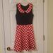 Disney Dresses | Disney Minnie Mouse Halloween Costume Size Xs | Color: Black/Red | Size: Xs