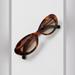 Free People Accessories | Free People Ella Slim Oval Sunglasses | Color: Brown | Size: Os
