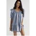 Free People Dresses | Free People Amelie Denim Mini Dress Indigo Xs Women Blue Color Dress | Color: Blue | Size: Xs