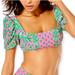 Lilly Pulitzer Swim | Lilly Pulitzer Pink Shandy Bikini Top | Color: Green/Pink | Size: 16