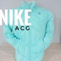 Nike Jackets & Coats | Nike Acg White Goose Down Filling Coat For Women Baby Blue | Color: Blue | Size: M