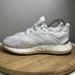 Adidas Shoes | Adidas Womens Size 6 Pureboost 21 Gz3152 White Low Top Lace Up Running Shoes | Color: White | Size: 6