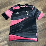 Adidas Shirts & Tops | Adidas Juventus Drifit | Color: Black/Pink | Size: Lb