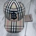 Burberry Accessories | Burberry Baseball Cap | Color: Brown/Cream | Size: Small