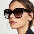 Gucci Accessories | Gucci Gg0459s 001 Sunglasses Cat Eye Black Grey Gradient Woman | Color: Black/Gray | Size: Os