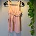 J. Crew Tops | J Crew Pink Tank Top | Color: Pink/Tan | Size: Xs