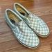 Vans Shoes | Light Blue Checkered Vans | Color: Blue/White | Size: 9.5