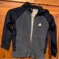 Adidas Jackets & Coats | Adidas Hooded Jacket (Zip Pull Missing) | Color: Blue | Size: 5b
