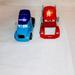 Disney Toys | Disney Pixar Cars Dinoco & Rus-Eze Mack Lot Of 2 Semi Trucks | Color: Blue/Red | Size: Osbb