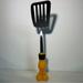 Disney Kitchen | Disney Mickey Mouse Yellow Kitchen Spatula Standing Made In Taiwan | Color: Silver/Yellow | Size: Os