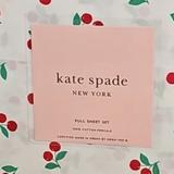 Kate Spade Bedding | Kate Spade Cherry Cherries Full Size Sheet Set | 100% Crisp Percale Cotton | Color: Green/Red | Size: Full