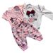 Disney One Pieces | Disney Baby Bundle Minnie Mouse Pink Bow Size 6 Months | Color: Pink/White | Size: 6mb