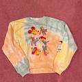 Disney Tops | Disney Tie Dye Sweatshirt Nwt | Color: Blue/Green | Size: S