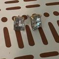 Kate Spade Jewelry | Kate Spade Emerald Cut Earring Studs | Color: Gold | Size: Os