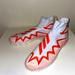 Adidas Shoes | Adidas Freak Ultra 21 Primeknit Laceless Orange Football Cleats(Gz0464) Men 11 | Color: Orange/White | Size: 11