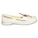 American Eagle Outfitters Shoes | #462 America Eagle Outfitters Flats Boat Shoes Size 7 Cream Tan Womens Loafers | Color: Cream/Green | Size: 7