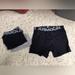 Under Armour Accessories | 4 Pairs Of Boys Under Armour Cotton Boxer Briefs Size Medium | Color: Black/Gray | Size: Medium