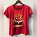 Disney Tops | Authentic Run Disney Inside Out Anger Performance Red Women’s Size Small | Color: Red | Size: S