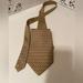 Burberry Accessories | Burberry Beautiful Ties In Good Condition | Color: Cream/Gold | Size: Os