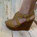 Michael Kors Shoes | Like New Michael Kors Wedges | Color: Tan | Size: 8.5