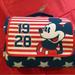 Disney Other | Disney~Mickey Mouse Americana Picnic Beach Blanket~70"X80"~New W/Tags | Color: Red | Size: One Size