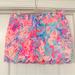 Lilly Pulitzer Skirts | Lilly Pulitzer Colette Skort Pink Aquadesiac | Color: Blue/Pink | Size: 10