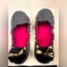 Kate Spade Shoes | Kate Spade Cat Slippers. Super Cute! | Color: Black/Gray | Size: 6