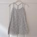 Lululemon Athletica Tops | Lululemon Power Y Tank In White And Gray Stripes Size 4 | Color: Gray/White | Size: 4