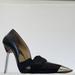 Michael Kors Shoes | Michael Kors Womens Chrome Toe And Heel Stiletto Pump Size Us 9.5m Eu39.5 Blac | Color: Black/Silver | Size: 9.5