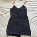 Zara Dresses | Navy Mini Dress | Color: Black/Blue | Size: L