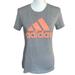 Adidas Tops | Adidas Women's Badge Of Sport Classic Tee | Color: Gray | Size: Sp
