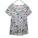 Lularoe Tops | Disney Lularoe Minnie Mouse Classic T Short Sleeve Stretch Top Kaleidoscope Xxs | Color: White | Size: Xxs