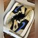 Nike Shoes | Nike Air Jordan 1 Zoom Air Cmft Gc Men's Sneakers | Color: Black/Gold | Size: 9.5