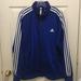 Adidas Jackets & Coats | Adidas Tracksuit Jacket Royal Blue Sweatsuit Warmup Jogging Track Sweat Suit Nwt | Color: Blue/White | Size: Xl