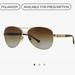 Burberry Other | Burberry Pilot Gold Sunglasses - Polarized | Color: Gold/Tan | Size: Os