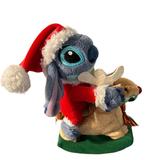Disney Holiday | Disney Store Santa Stitch Plush Rocking Reindeer Lilo & Stitch Musical Light Up | Color: Green/Red | Size: 7”X5”