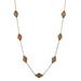 J. Crew Jewelry | J. Crew Marble Chain Link Antique Rose Gold Color Baubles Necklace | Color: Gold/Pink | Size: Os