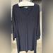 Ralph Lauren Dresses | Navy Blue Ralph Lauren Dress With Bell Sleeves Size 8. Excellent Condition | Color: Blue | Size: 8