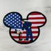 Disney Other | Mickey Mouse Policeman Patch 5 Inches | Color: Blue/Red | Size: Os