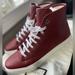 Gucci Shoes | Authentic Men Gucci Sneakers. Brand New W/ Box | Color: Red | Size: 9.5