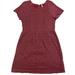 Free People Dresses | Free People Size 8 Candy Woven Lace Mini Short Sleeve Burgundy Dress | Color: Red | Size: 8