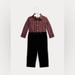 Ralph Lauren Matching Sets | New Ralph Lauren Baby Boy Christmas Holiday Outfit | Color: Black/Red | Size: 9-12mb