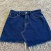 Urban Outfitters Skirts | Bdg Urban Outfitters Blue Jean Denim Skirt Sz M. Distressed. | Color: Blue | Size: M