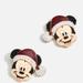 Disney Jewelry | Disney By Baublebar Mickey Mouse Santa Clause Christmas Earrings | Color: Black/Red | Size: Os