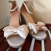 Kate Spade Shoes | Kate Spade White Broome Wedge Sandal | Color: Tan/White | Size: 10