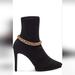 Jessica Simpson Shoes | Jessica Simpson Nwt Womens Valyn 4 Heeled Booties | Color: Black/Gold | Size: 7